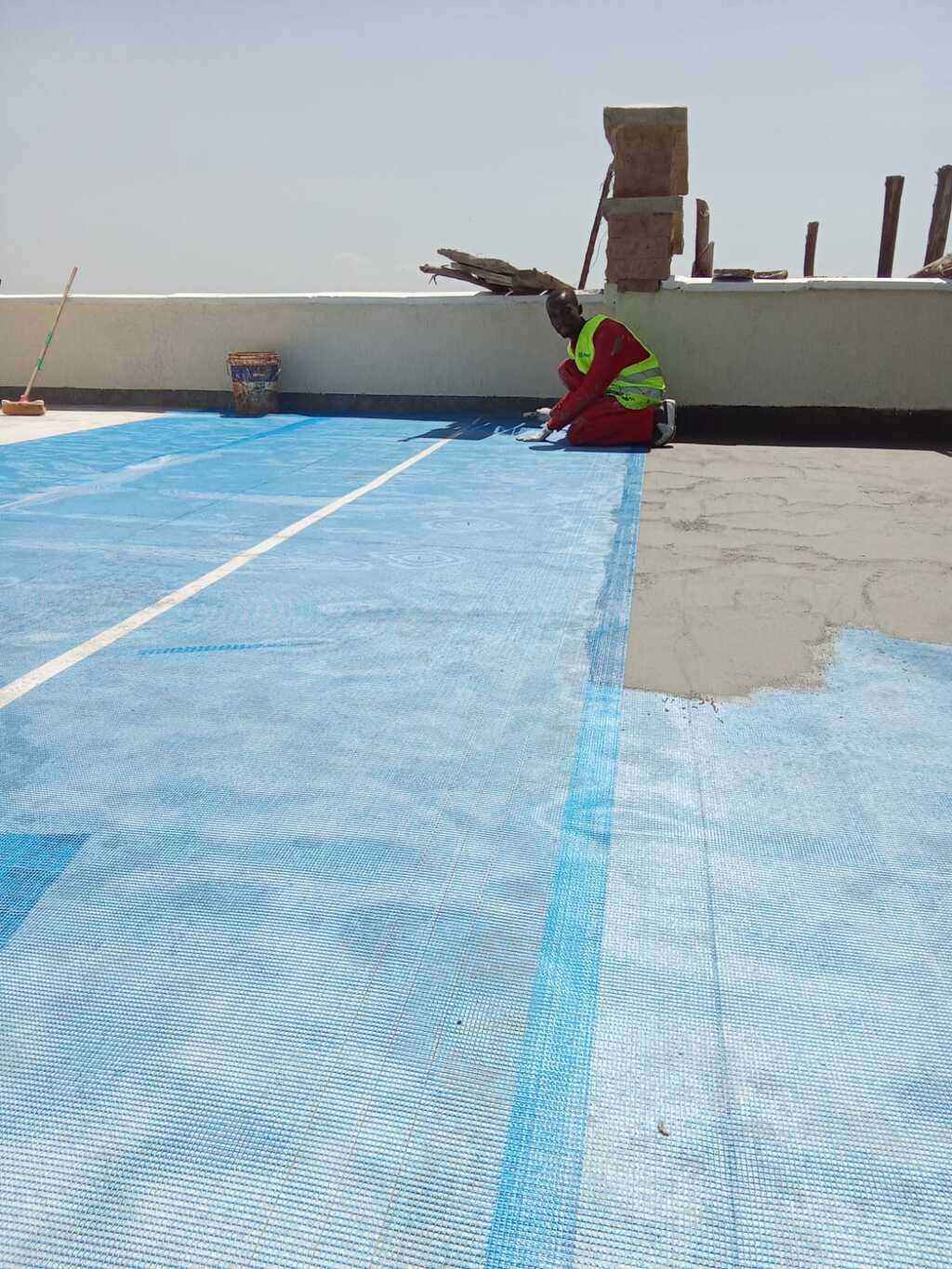 Rooftop waterproofing
